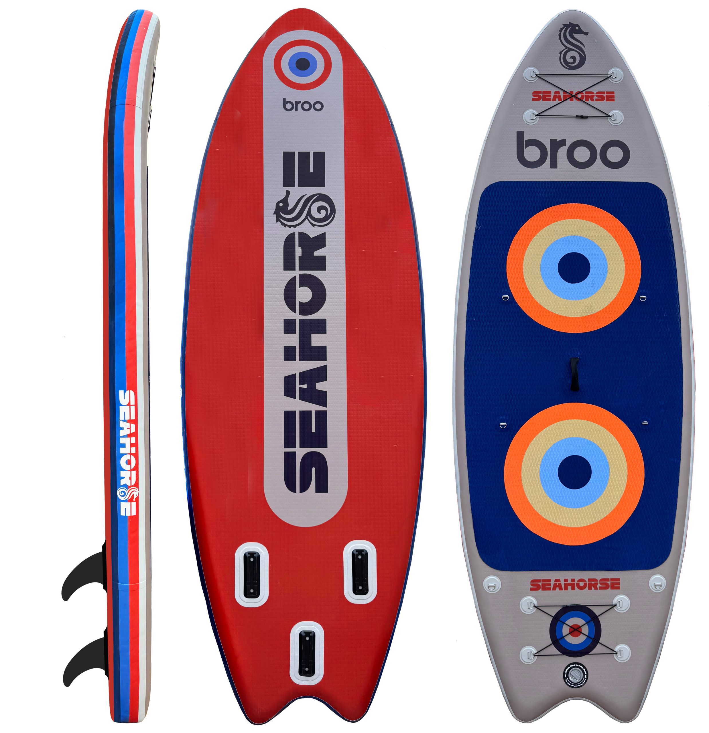 Tabla paddle surf extra ancha Broo Seahorse T5.26 para máxima estabilidad