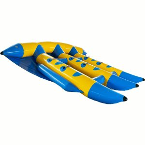 Fly banana hinchable voladora para 6 personas remolcable por lancha motora