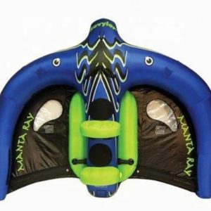 Manta hinchable remolcable para 2 personas voladora sobre lancha Seahorse