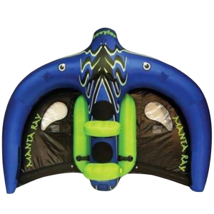 Manta hinchable remolcable para 2 personas voladora sobre lancha Seahorse