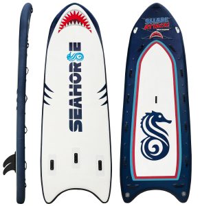 Tabla paddle surf gigante 6 personas Megalodon Seahorse T6.26 remando en grupoTabla paddle surf gigante 6 personas Megalodon Seahorse T6.26 remando en grupo