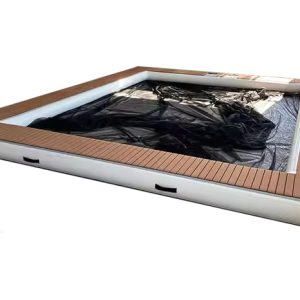 Piscina hinchable para barco con red de protección antimedusas modelo H5.26 Seahorse