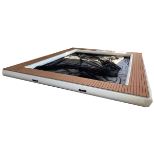 Piscina hinchable para barco con red de protección antimedusas modelo H5.26 Seahorse