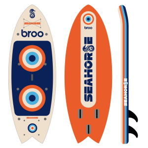 Tabla paddle surf extra ancha Broo Seahorse T5.26 para máxima estabilidad