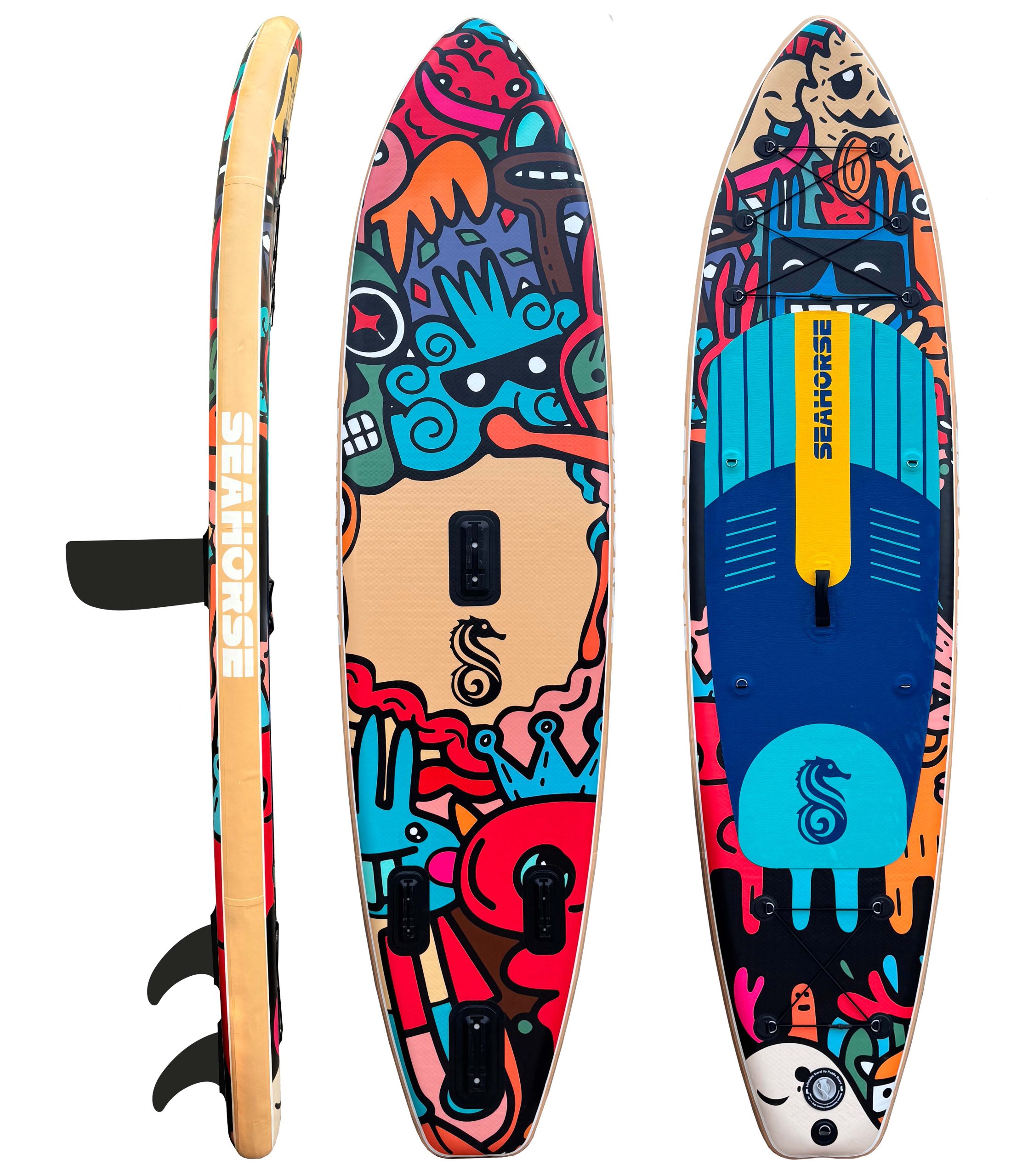 Tabla paddle surf hinchable urban Seahorse T2.26 diseño moderno callejero
